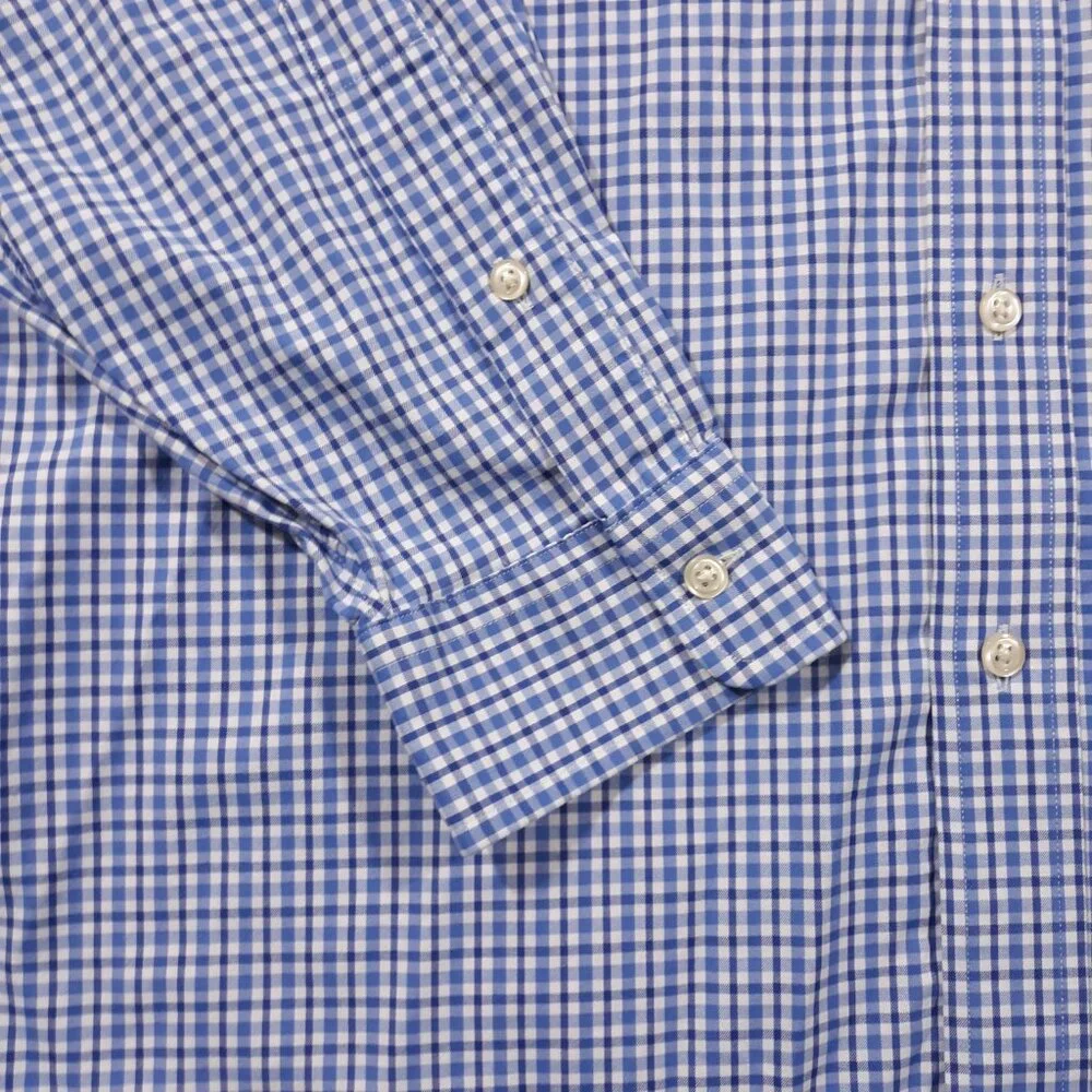Ralph‎ Lauren Performance Shirt Mens Medium Nylon Elastane Blue Small Pony